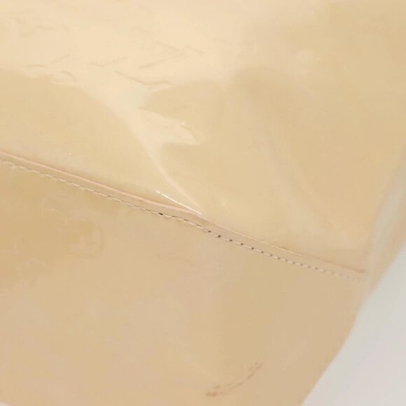 LOUIS VUITTON Vernis Reade MM Hand Bag Marshmallow Pink M91304 LV Auth 140351 - Picture 4 of 16